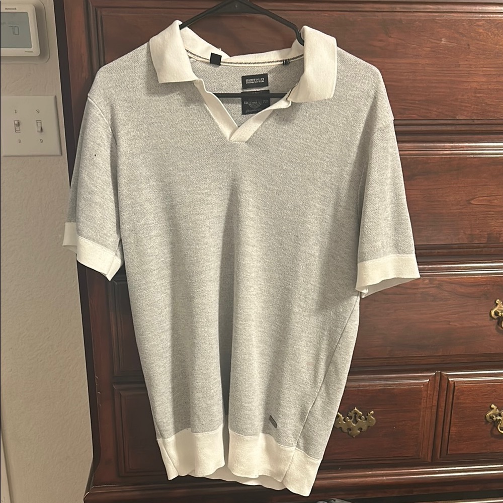 Men's Gray Polo Shirt